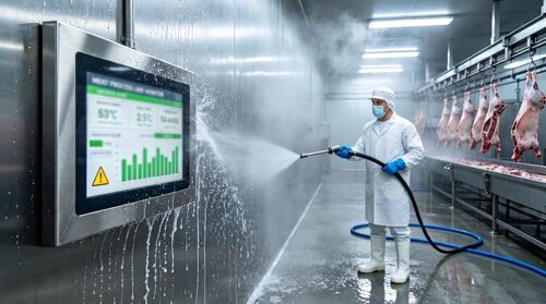 آخرین راه حل های شرکت در مورد 316 Stainless Steel All-in-One PC: The Hygienic Choice for Meat Processing