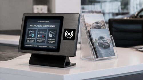 آخرین راه حل های شرکت در مورد Industrial All-in-One PC Solution for Automotive 4S Stores