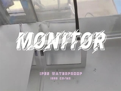 مانیتور لمسی ضد آب بیرونی قابل خواندن نور خورشید با طراحی کاملاً مهر و موم