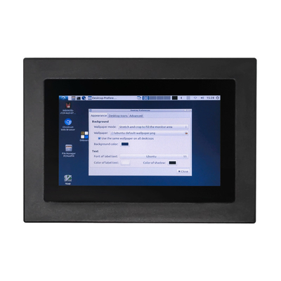 قیمت مناسب اوبونتو پنل تعبیه شده PC RK3288 IP65 ضد آب 1024X600 لمس خازنی برخط