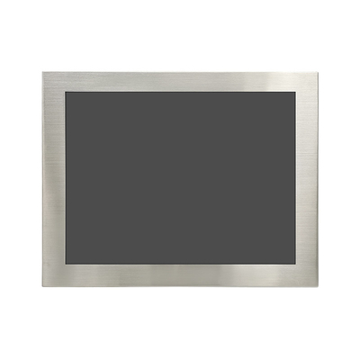 قیمت مناسب هسته I3-1115G4 19 اینچ پنل لمسی مقاوم PC فولاد ضد زنگ صنعتی IP67 ضد آب برخط