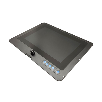 قیمت مناسب 10 اینچ ظرفیت Pcap لمسی صفحه نمایش LCD مانیتور فریم باز IP65 جلو ضد آب با 1x پورت سیگنال HDMI برخط