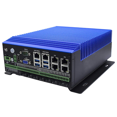 قیمت مناسب مینی کامپیوتر صنعتی با پردازنده نسل 6 و 8 اینتل 4 * POE و بازرسی بصری برخط