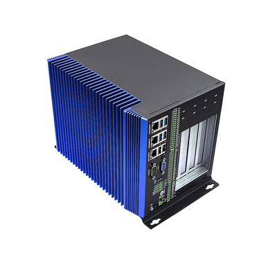 قیمت مناسب مینی کامپیوتر صنعتی بدون فن با CPU Intel Core i7-6700 3 پورت LAN 1 اسلات PCIe X16 برخط