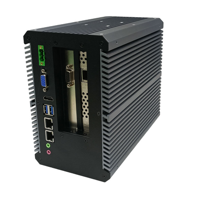 قیمت مناسب مینی کامپیوتر صنعتی با پردازنده هسته ای I5-7200U و طراحی بدون فن 10G Lan PCI-E 4X برخط