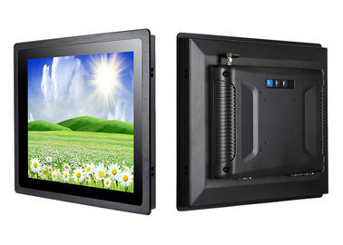 قیمت مناسب 17 اینچ پانل لمسی جاسازی شده PC Linux Front قاب IP65 مقاوم در برابر آب برخط