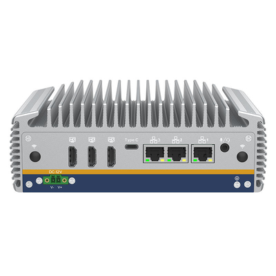 قیمت مناسب خنک کننده غیرفعال بدون فن مینی پی سی 14th Gen Intel Core Ultra با AI NPU 3 * HD-MI 3 * 2.5G RJ45 1 * Type-C برخط