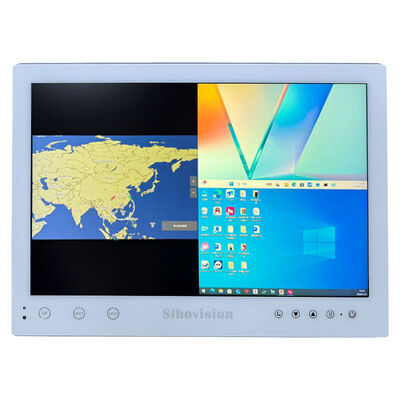 قیمت مناسب مانیتور لمسی ضد آب 17 اینچ IP67 با روشنایی 1500 نیت و طراحی بدون فن آلومینیوم برخط