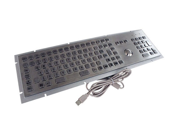 قیمت مناسب صفحه کلید عددی PS2 107 Keys IP65 فولاد ضد زنگ با گوی برخط