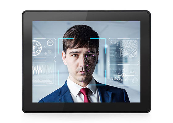 قیمت مناسب مانیتور لمسی خازنی DC12V VGA 300cd/m2 17 اینچ مانیتور LCD ضد آب ضد آب برخط