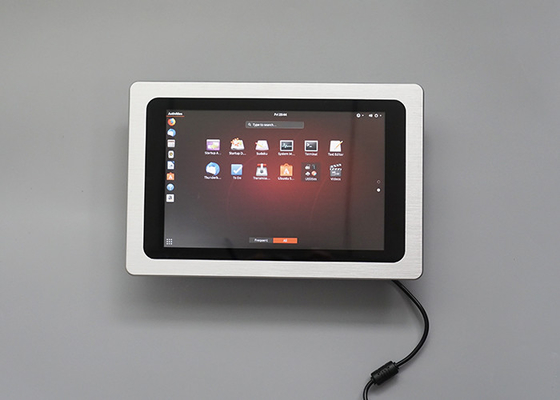 قیمت مناسب PCC 1280x800 Industrial LCD Panel PC Silver 10 Points 64G SSD Capacitive Touch PC برخط