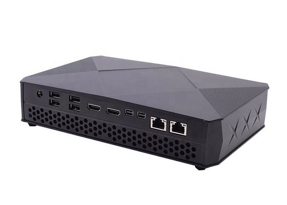 قیمت مناسب AC240V 65W Industrial Mini PC I7 8705G آلیاژ آلومینیوم RTC برخط