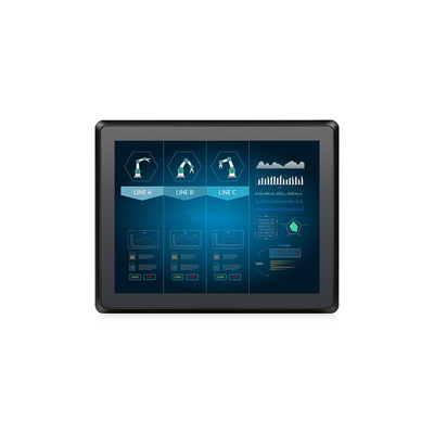 قیمت مناسب 1024x768 IP65 مانیتور لمسی خازنی ضد آب 12-24 ولت برخط