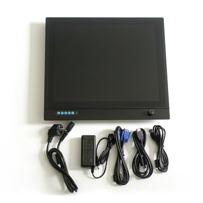قیمت مناسب نمایشگر صنعتی 17 اینچی 1280x1024 با روشنایی بالا نمایشگر لمسی HDMI برخط