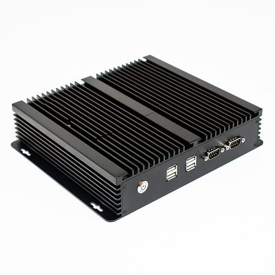 مینی پی سی Core I3 10110U بدون فن DDR4L SODIMM مینی کامپیوتر سیستم Barebone Dual Lan
