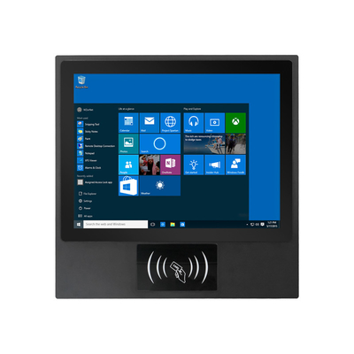 قیمت مناسب ضد لرزش صنعتی همه در یک کامپیوتر با کارت خوان RFID 8G RAM 256G SSD برای کیوسک برخط
