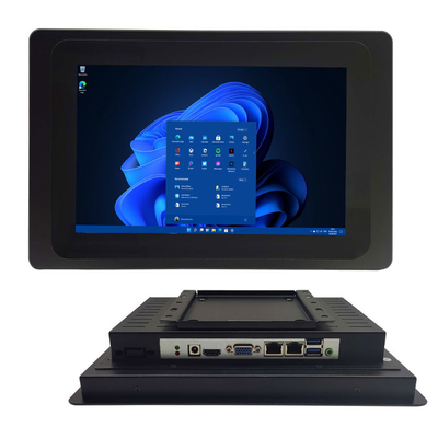پنل لمسی آلومینیوم آلیاژ PC پنجره های جاسازی شده با 350 نیت روشنایی