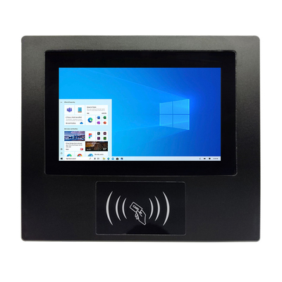 7 اینچ پانل LCD صنعتی RFID پانل لمسی جاسازی شده PC IP65 طراحی ضد گرد و غبار ضد آب
