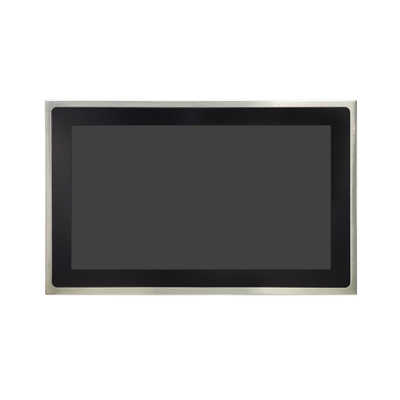 صفحه نمایش فولاد ضد زنگ PC با کنترل کننده لمسی EETI 80 IC نور خورشید قابل خواندن نشان می دهد