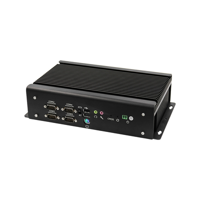 قیمت مناسب 2* گگابیت LAN صنعتی مینی کامپیوتر با 6 پورت COM قابل گسترش WIFI / بلوتوث برخط