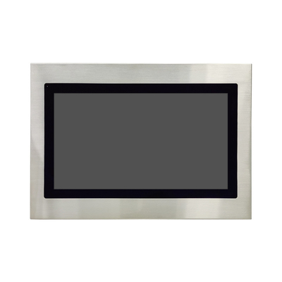 قیمت مناسب 21.5 اینچ مانیتور LCD صنعتی 8MM شیشه گرم 1920 * 1080 1500 روشنایی درجه IK10 برخط