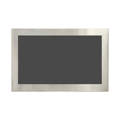 قیمت مناسب 1920*1080 رزولوشن IP67 پنروک صفحه نمایش لمسی مانیتور فولاد ضد زنگ 304 LCD اتصال نوری برخط