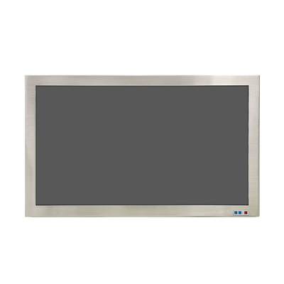 24 اینچ IP65 کامل مانیتور فولاد ضد زنگ صنعتی 1000nits Anti-Glare Optical Bonding