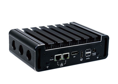 Professional Fanless Industrial Mini PC With CPU I3 6100U And DP Port