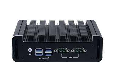 Professional Fanless Industrial Mini PC With CPU I3 6100U And DP Port