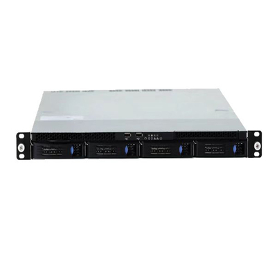 Rackmount سرور 1U VGA 6 USB 4 SATA 3.0 2 RJ45 LAN پشتیبانی از سرور 1U Intel Xeon E2100