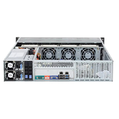100-240 ولت AC IN 2u سرور NAS ریک با 16 DDR4 Slots 4 PCI-E3.0X16 Slots 2 PCI-E3.0X8 Slots 12 3.5 SATA Bay