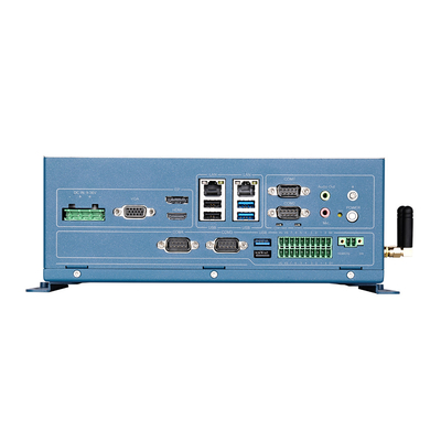 کامپیوتر صنعتی OEM ODM اینتل i3 i5 i7 i9 DDR5 win10 linux 2 lan 4 COM RS232 RS485 مینی کامپیوتر صنعتی جاسازی شده