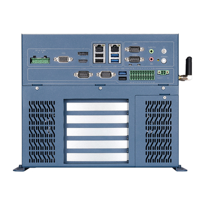 مینی کامپیوتر شاسی آلومینیومی درجه صنعتی Alder Lake-S Series I3 I5 I7 I9 12th 4*COM Rs232 Rs485 PCIE X16 X4 32BIT PCI Mini Computer