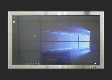 1000 نیوتن 24 اینچ پانل فولاد ضد زنگ PC IP65 256G SSD ظرفیت هارد دیسک
