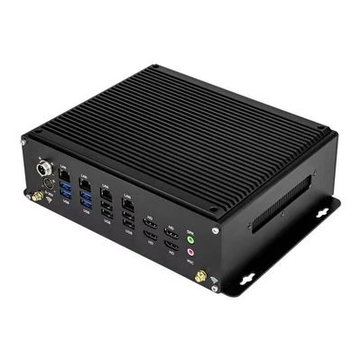 حافظه 32GB کامپیوتر بدون فن ایده آل برای اتوماسیون صنعتی 14 X GPIO 7 ورودی