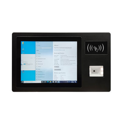 قیمت مناسب نمایشگر لمسی خازنی 10.4 اینچی، پردازنده سلرون J4125، رم 4 گیگابایت، حافظه 128 گیگابایت، کارت خوان RFID و کامپیوتر صنعتی همه کاره با قابلیت خواندن بارکد QR برخط