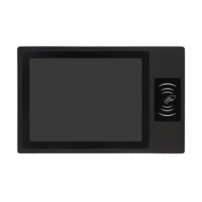 قیمت مناسب کنترل صنعتی جاسازی شده IPC پانل کامپیوتر 1000nits 15 اینچ Capacitive صفحه لمسی با RFID و CANBUS برخط