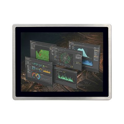 صفحه نمایش لمسی صنعتی ضد آب IP69K با صفحه نمایش 15 اینچی M12 رابط کاربری