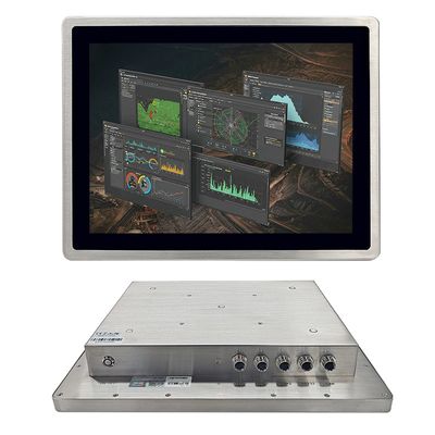 قیمت مناسب تبلت مقاوم تمام عیار همه کاره IP69K ضد آب پیوند نوری صفحه لمسی 15 اینچی اینتل سلرون J4125 8 گیگابایت DDR4 128 گیگابایت SSD برخط