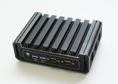 قیمت مناسب Fanless مینی PC Box PC I5-6200U پردازنده 4GB DDR4 64GB SSD 2 پورت LAN برخط