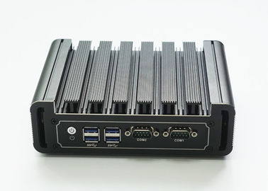 قیمت مناسب اینتل I7-7500U دو هسته صنعتی میکرو کامپیوتر 6 پورت اترنت 2 یواس بی 2 COM RS232 برخط