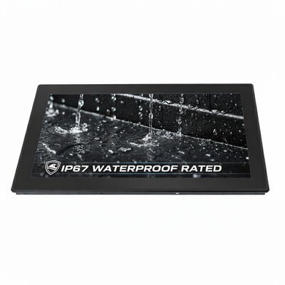 قیمت مناسب 21.5 Inch Industrial Full IP65 Waterproof Capacitive Touch Panel PC with Intel J1900 Quad-Core Processor برخط