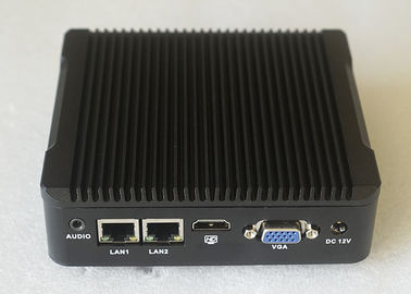 Fanless مجهز به Fanless مینی کامپیوتر صنعتی 2GB 4GB 8GB RAM اختیاری مصرف برق کم