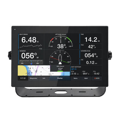 قیمت مناسب 1500 نیت روشنایی IP67 ضد آب 10-نقطه ظرفیت لمس مانیتور دریایی برای گارمین GPSMAP نمایشگر خارجی برخط