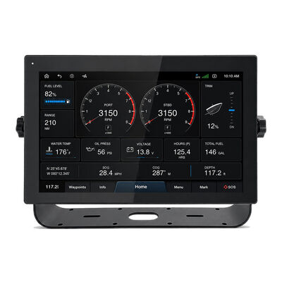قیمت مناسب مانیتور دریایی 1500 نیت با روشنایی و ضد آب IP67 با لمس خازنی 10 نقطه ای برای محیط های دریایی برخط