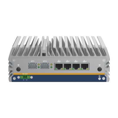 قیمت مناسب مینی کامپیوتر صنعتی با 2 پورت X SFP + و Intel Core I5 1235U برای محیط های خشن (-20 °C تا +60 °C) برخط