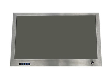 24 '' مانیتور ضد زنگ مانیتور جلو IP65 ضد آب با دکمه کنترل روشنایی