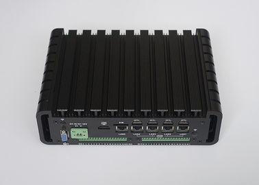 I7-6500U تجزیه و تحلیل ویدیو صنعتی Mini PC GPIO Four POE با وب کم کار کنید