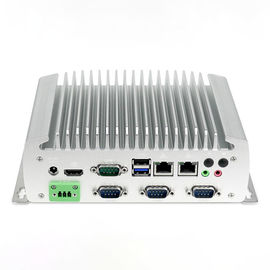 کامپیوتر جاسازی شده بدون فن J1900 mini pc صنعتی با 6xCOM