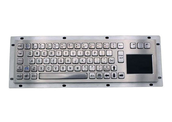 قیمت مناسب صفحه کلید فلزی صنعتی 40counts/Mm Sus304 صفحه کلید فولادی ضد زنگ برس خورده IP65 برخط